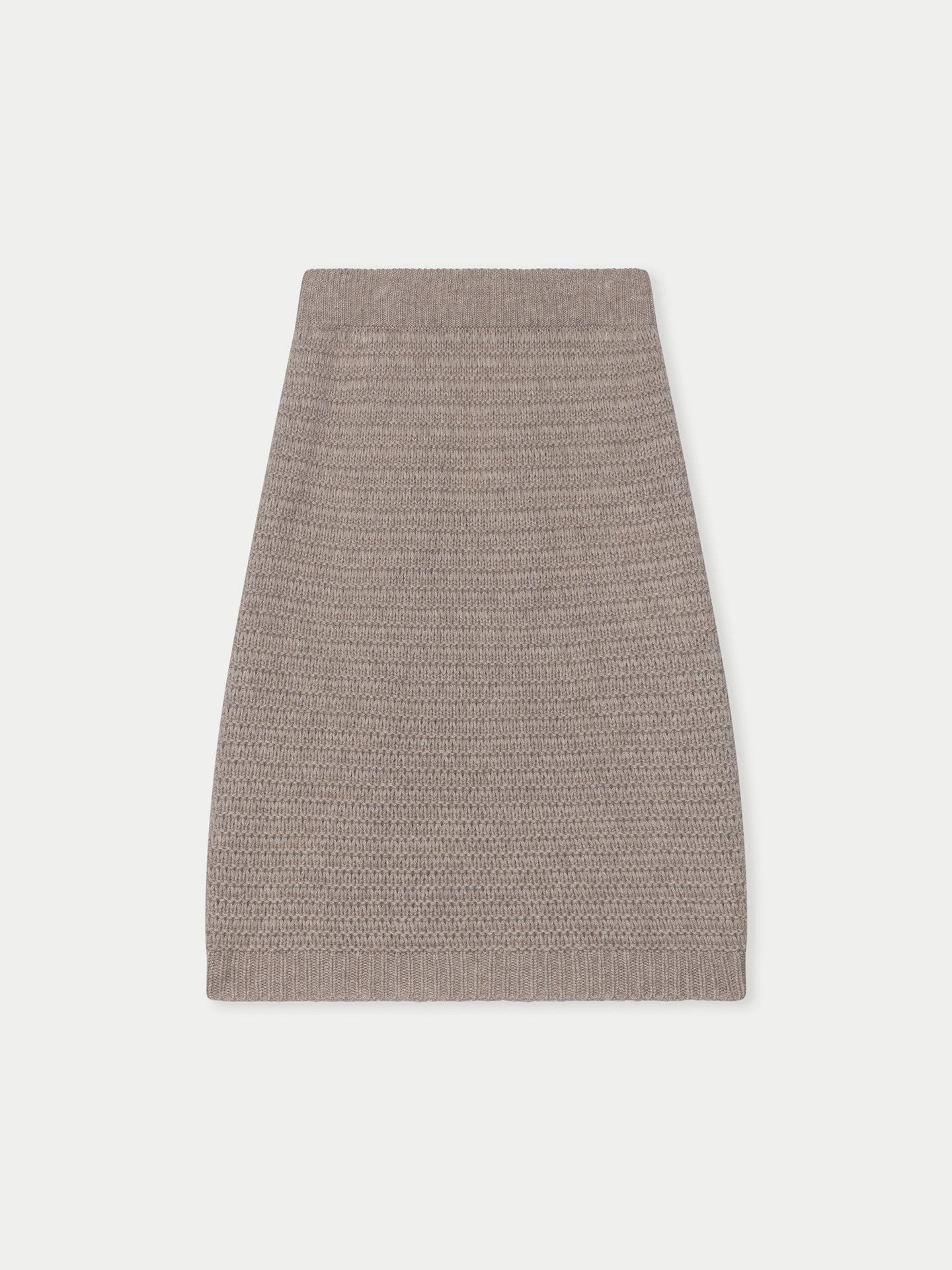 Cashmere Sheath Skirt - image 3