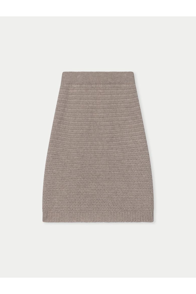 Cashmere Sheath Skirt, Main, color, warm grey