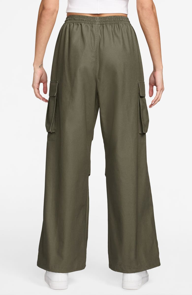 Nike Sportswear Loose Woven Cargo Pants, Alternate, color, Medium Olive/ Sail
