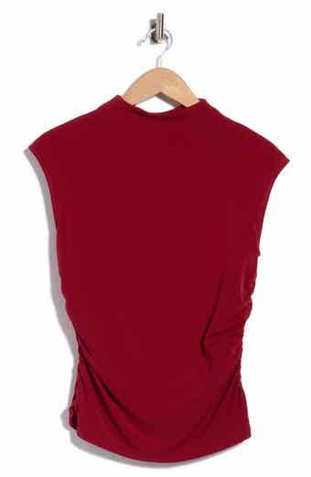 Funnel Neck Jersey Top