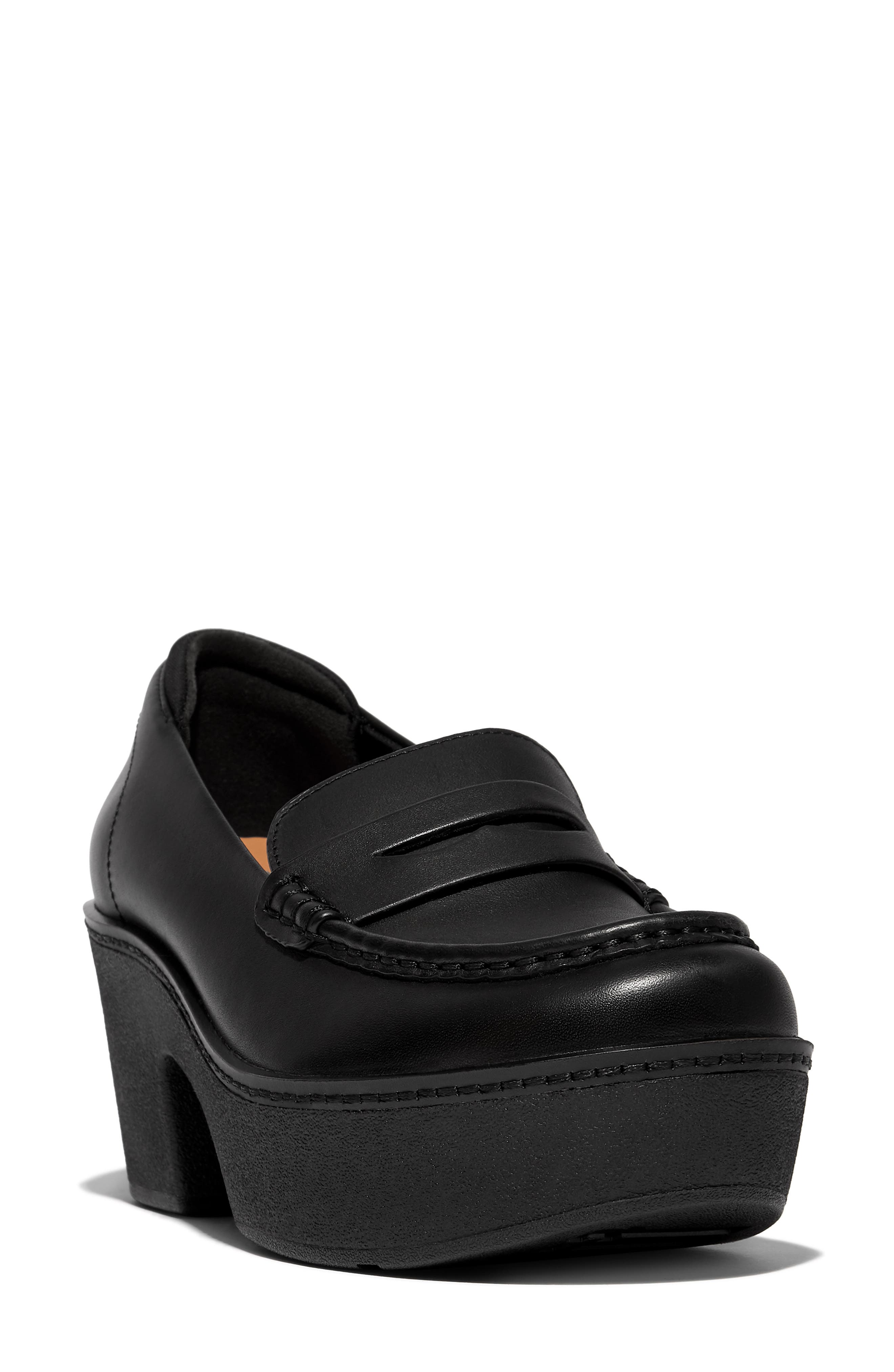 FitFlop Pilar Platform Loafer, Main, color, 
