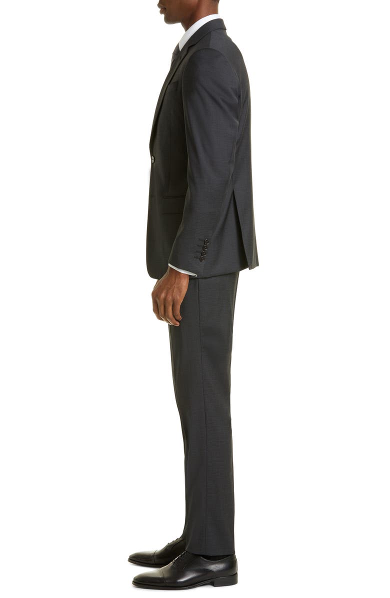 Emporio Armani Micro Textured Wool Suit, Alternate, color, 