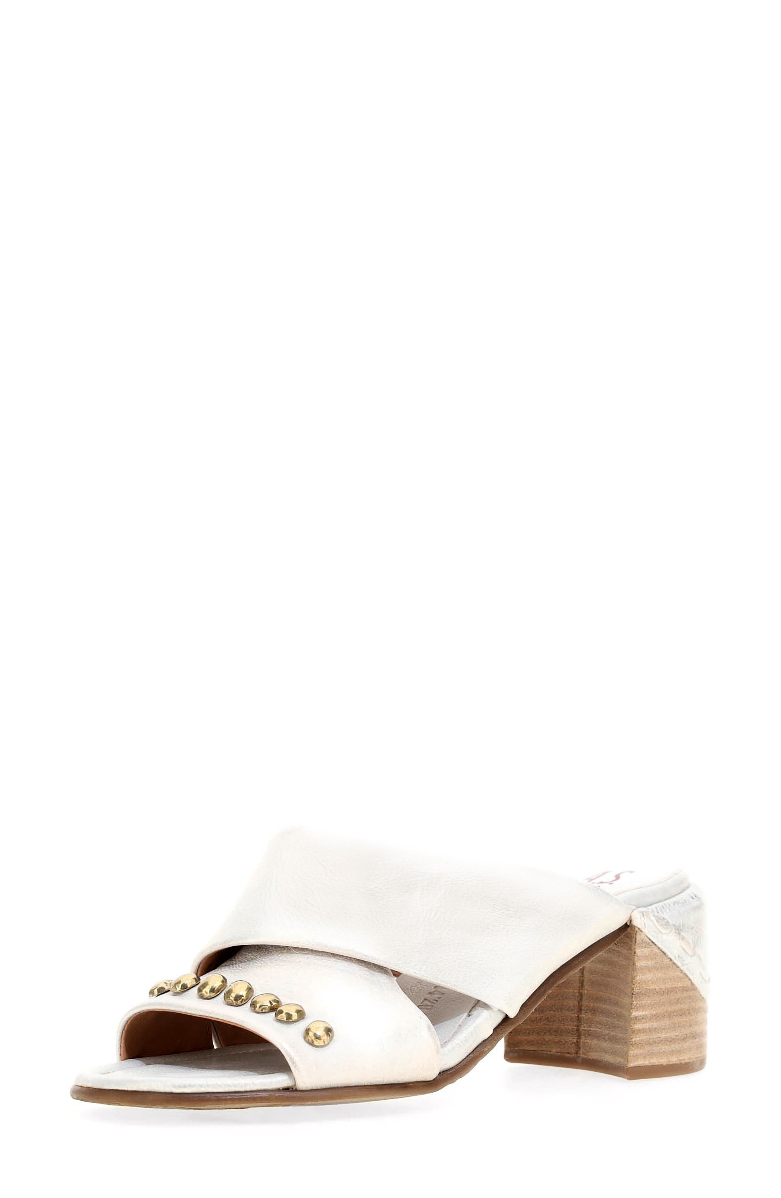 Merlin Stud Sandal, Main, color, SILVER