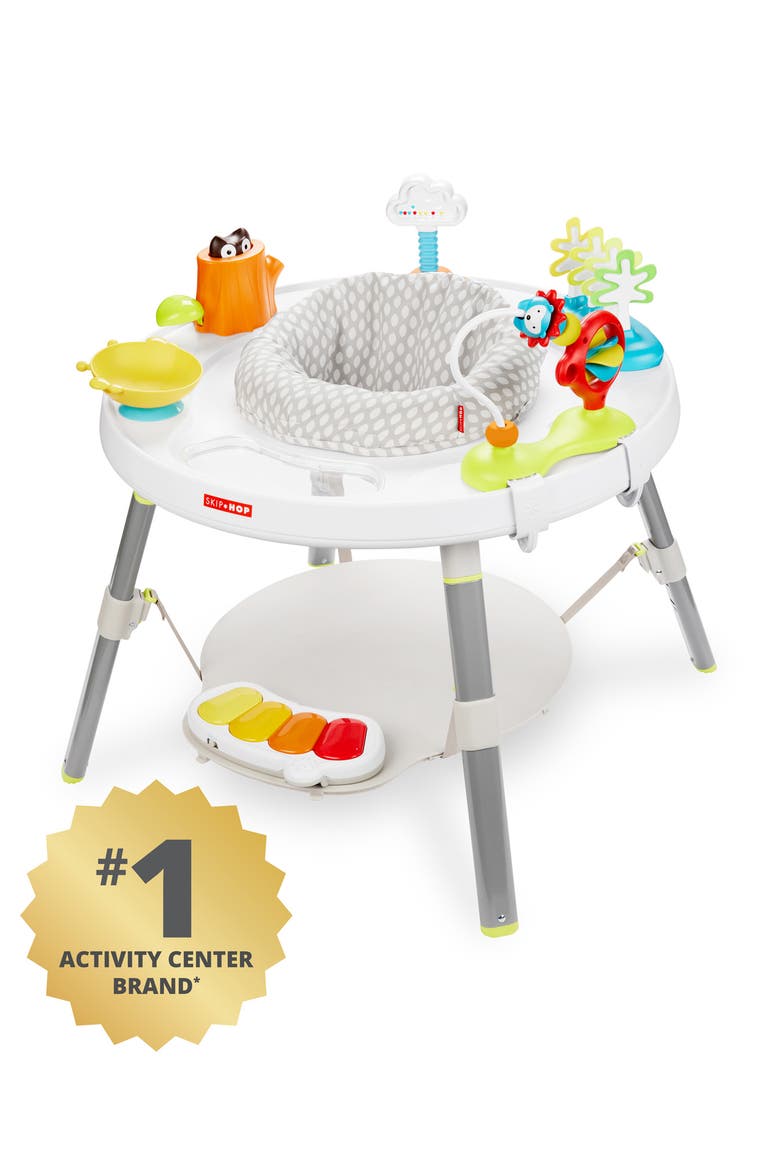 Explore & More Baby's View Three-Stage Activity Center, Alternate, color, MULTI