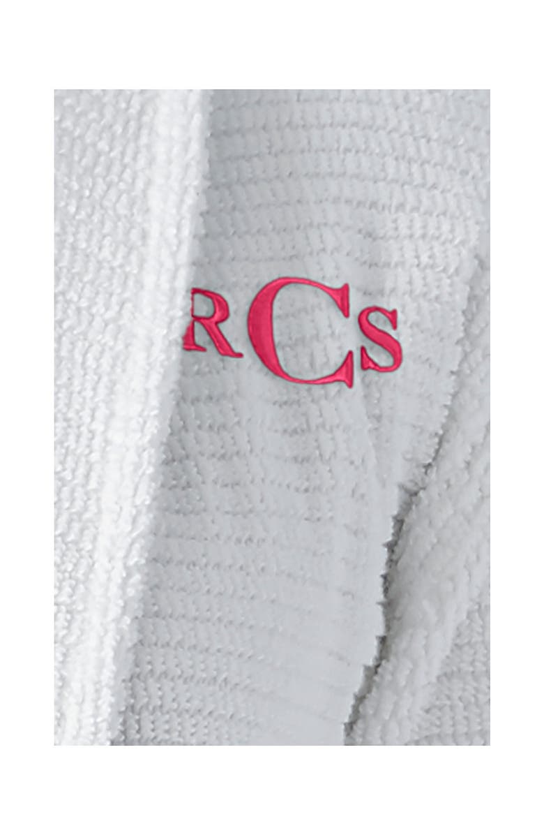 Lands' End Cotton Terry Long Spa Bath Robe, Alternate, color, 