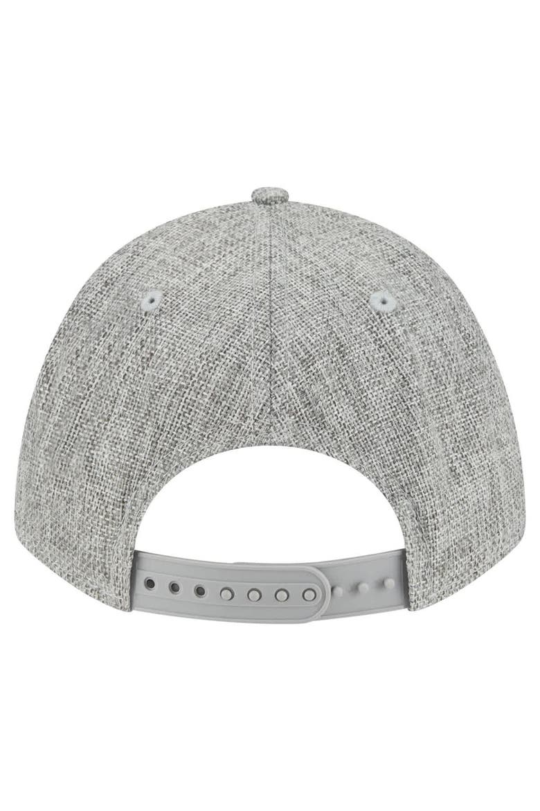 Men's New Era Gray Chicago White Sox Cotton Weave M-Crown A-Frame 9FORTY Adjustable Hat, Alternate, color, Gray