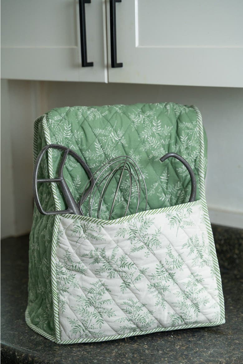 Fern Stand Mixer Cozy, Alternate, color, Green