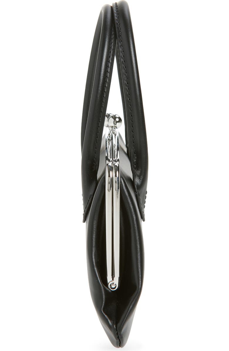 Comme des Garçons Large Frame Top Handle Bag, Alternate, color, Black