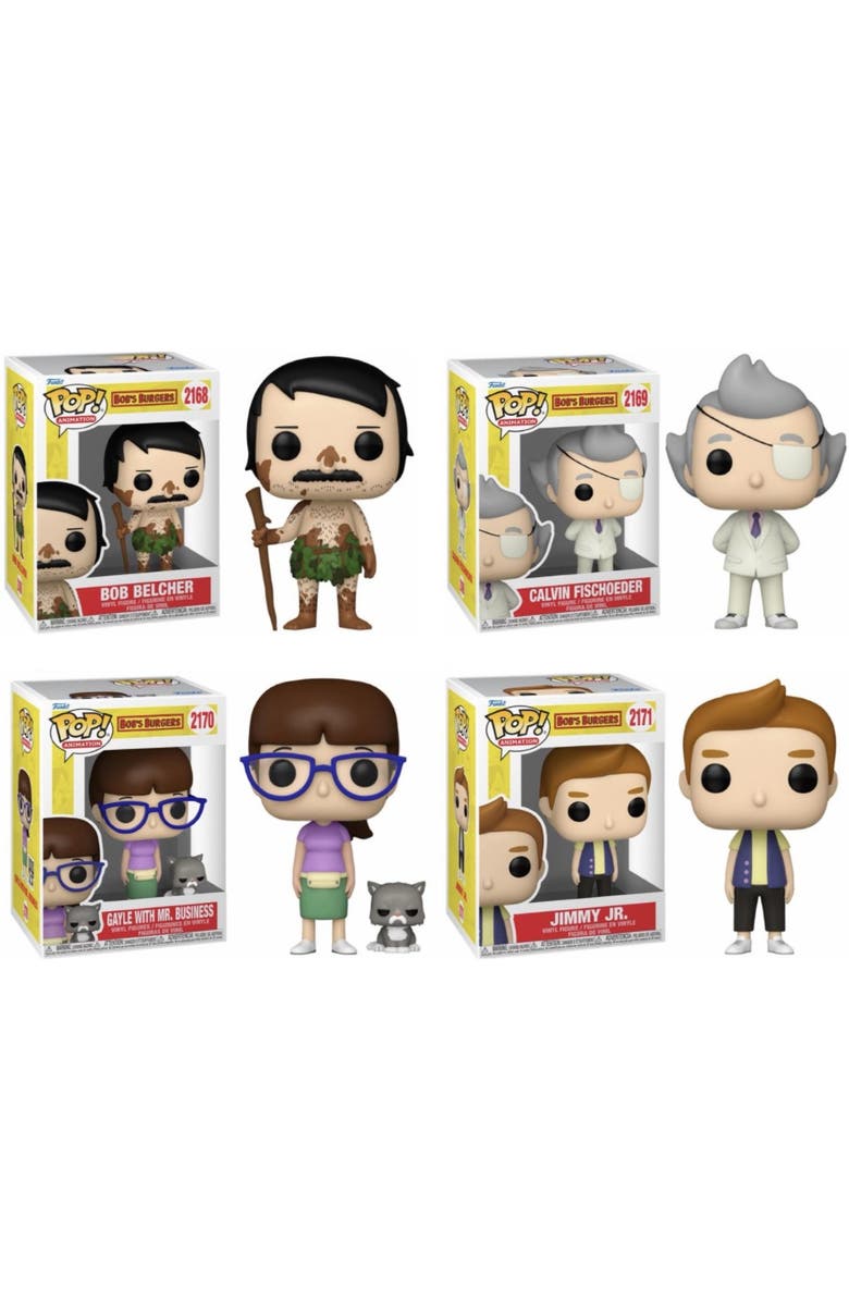 Funko Bob's Burgers Series 3 Funko Pop! Complete Set, Main, color, NO COLOR