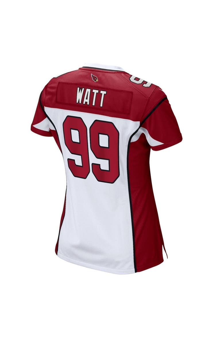 Women's Nike J.J. Watt White Arizona Cardinals Game Jersey, Alternate, color, WHITE
