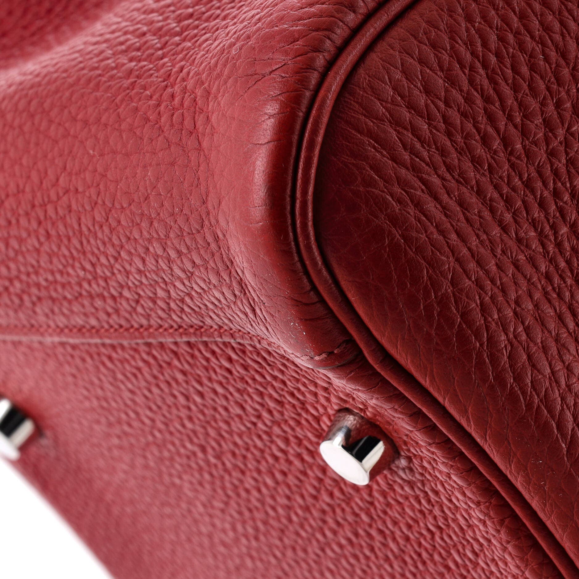 Lindy Bag Clemence 34, Alternate, color, Rouge Garance