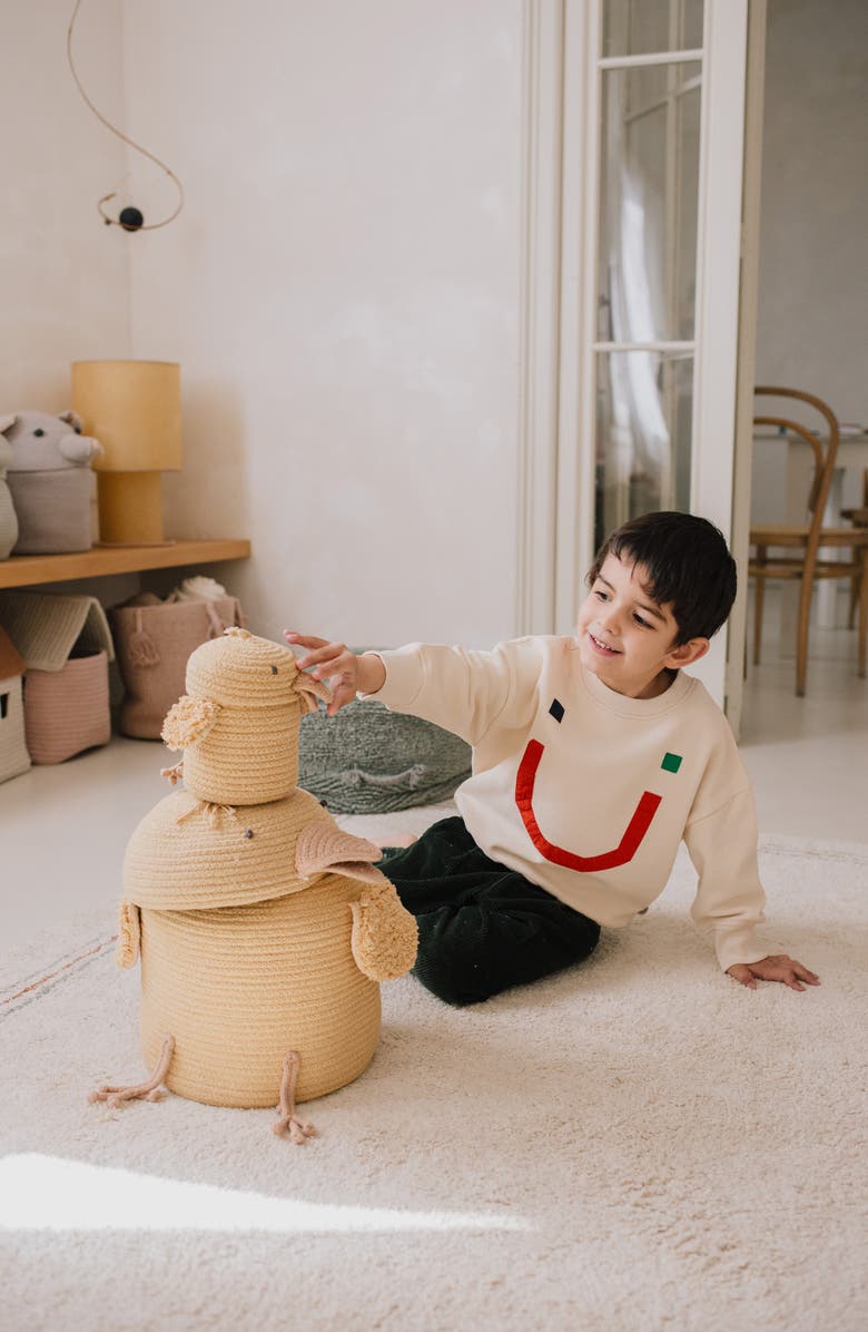 Lorena Canals Kids' Set of 2 Mini Baskets, Alternate, color, Yellow