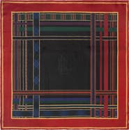 Lauren Ralph Lauren logo square with ribbon border
