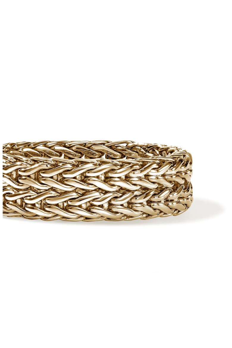 Rata 14K Gold 6mm Chain Band, 6mm, Alternate, color, GOLD