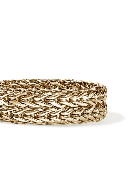 John Hardy Rata 14k Gold 6mm Chain Band In Gold