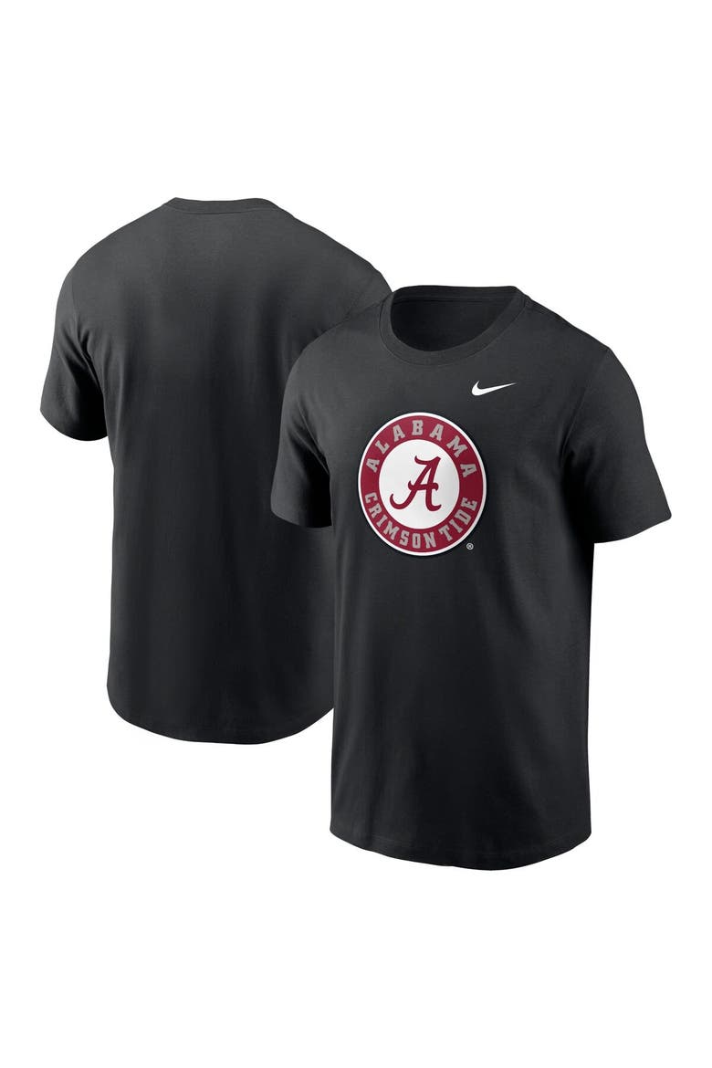 Men's Nike Black Alabama Crimson Tide Primetime Alternate Logo T-Shirt, Alternate, color, Black