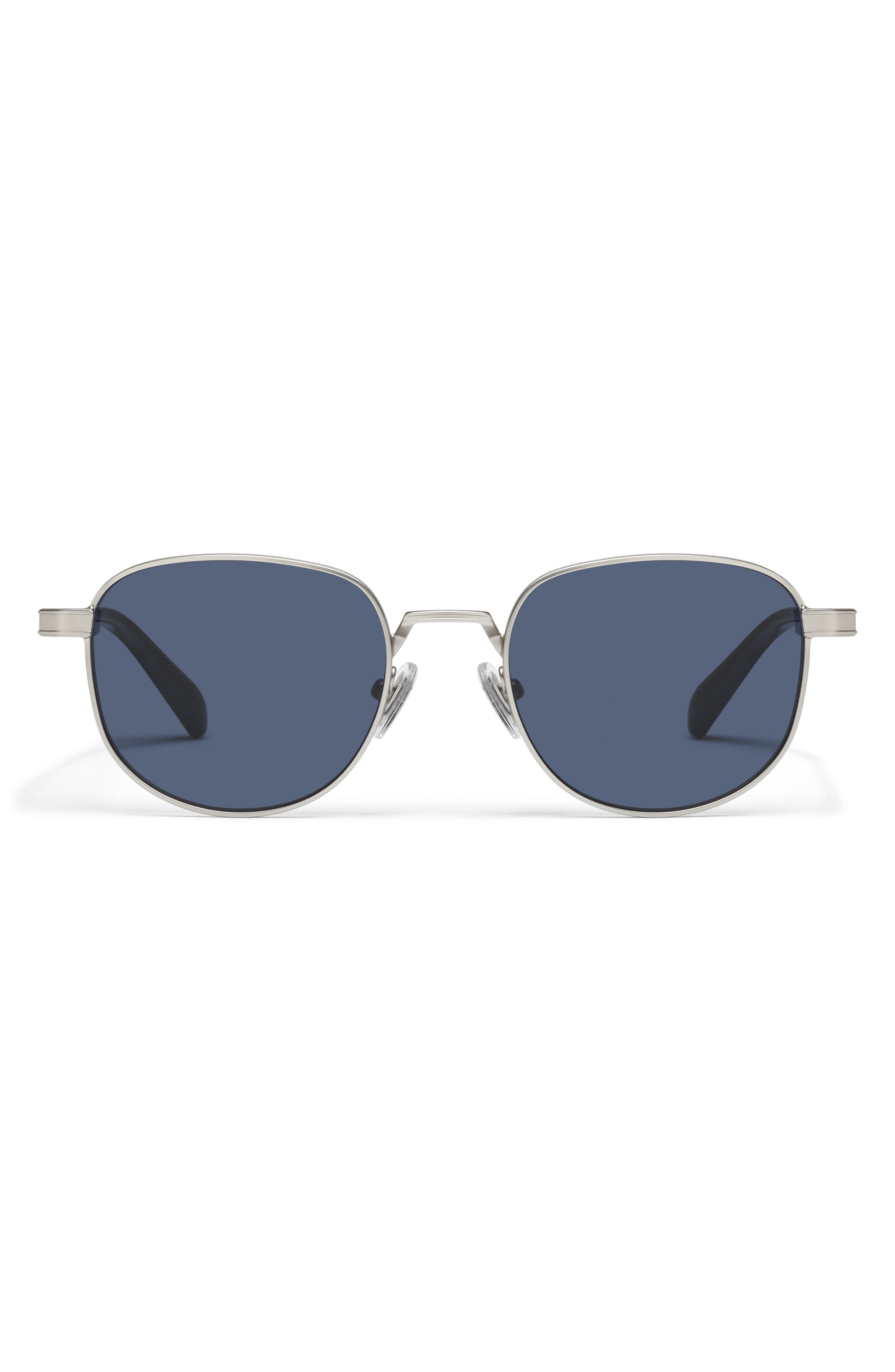 selected MATTE SILVER/ NAVY POLARIZED