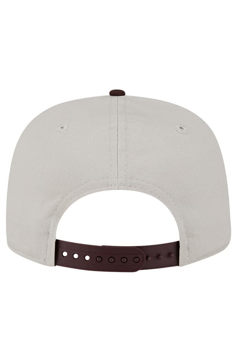 New Era Men's New Era Cream San Diego Padres Iron Golfer Snapback Hat, Alternate, color, Cream