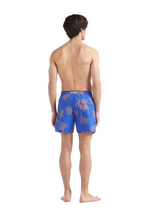 Vilebrequin Tortues Galuchat Swim Trunks In Marrakech