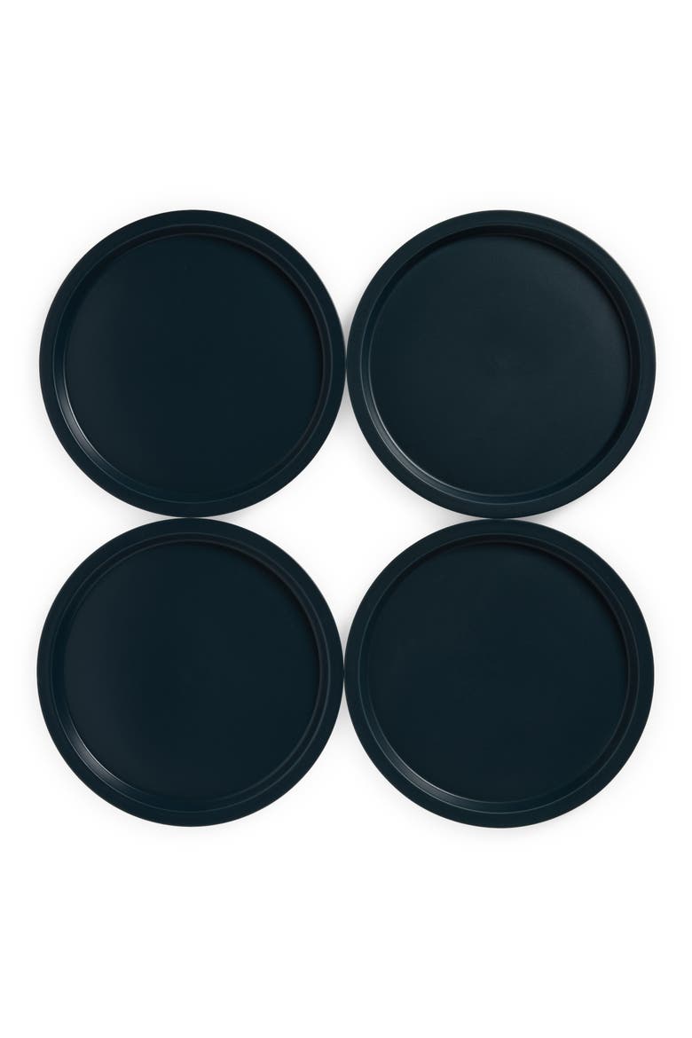 Neu Dinner Plate Set of 2, Main, color, MATT DEEP BLUE