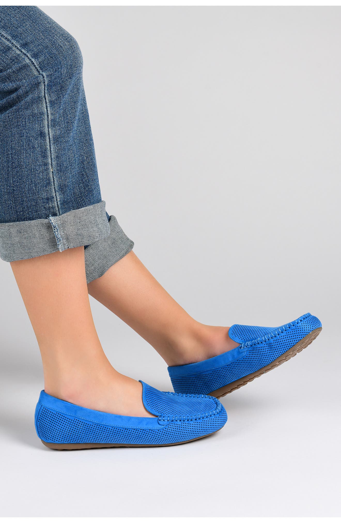 Halsey Loafer - Wide Width, Alternate, color, SILVER