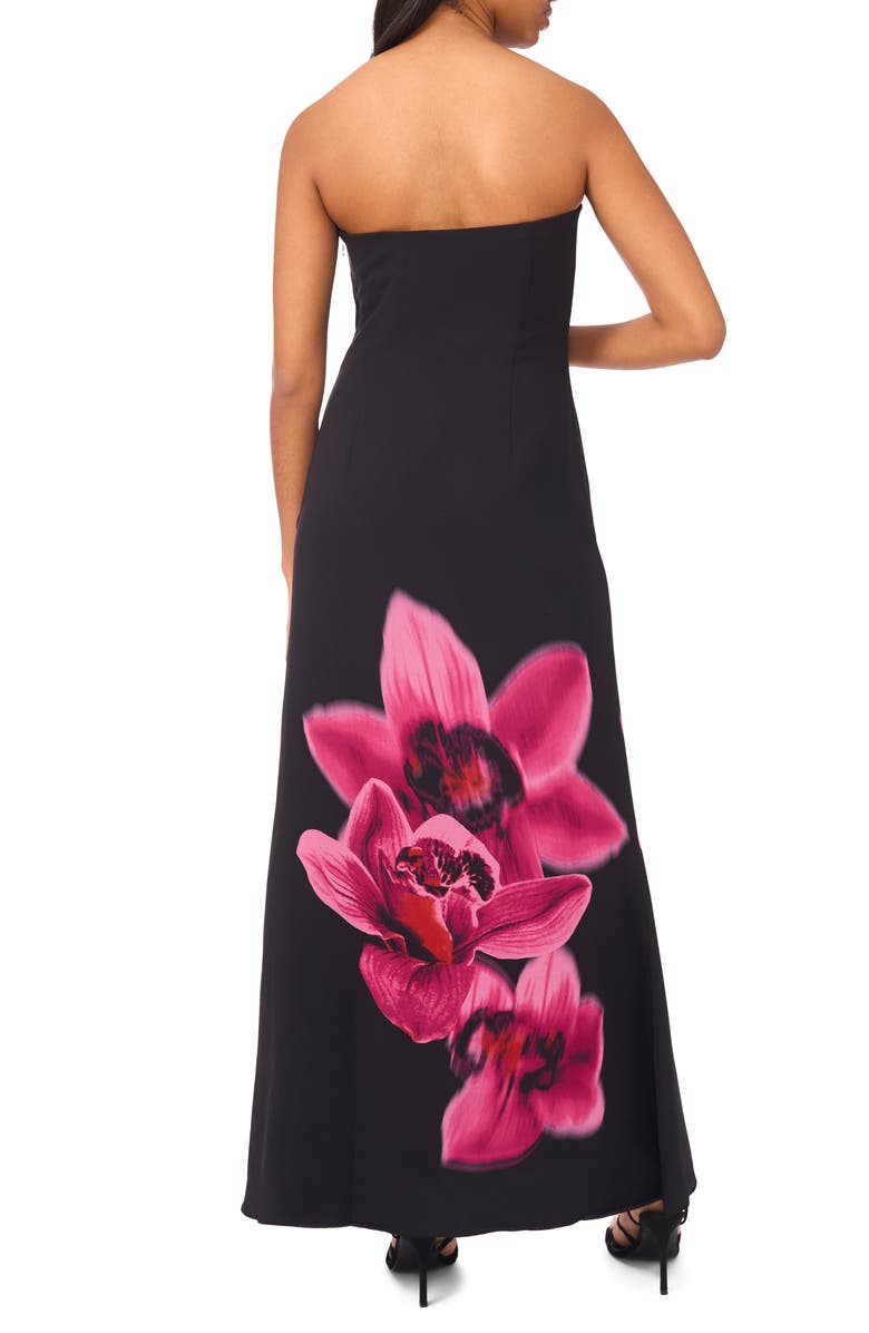 CeCe Strapless Maxi Dress, Alternate, color, Wild Petunia