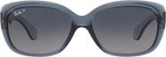 Ray-Ban Jackie Ohh 58mm Polarized Sunglasses
