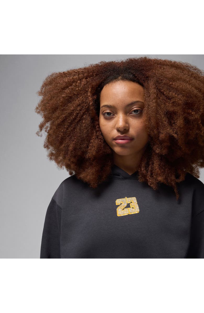 Jordan Brooklyn Gel Oversize Pullover Hoodie, Alternate, color, 