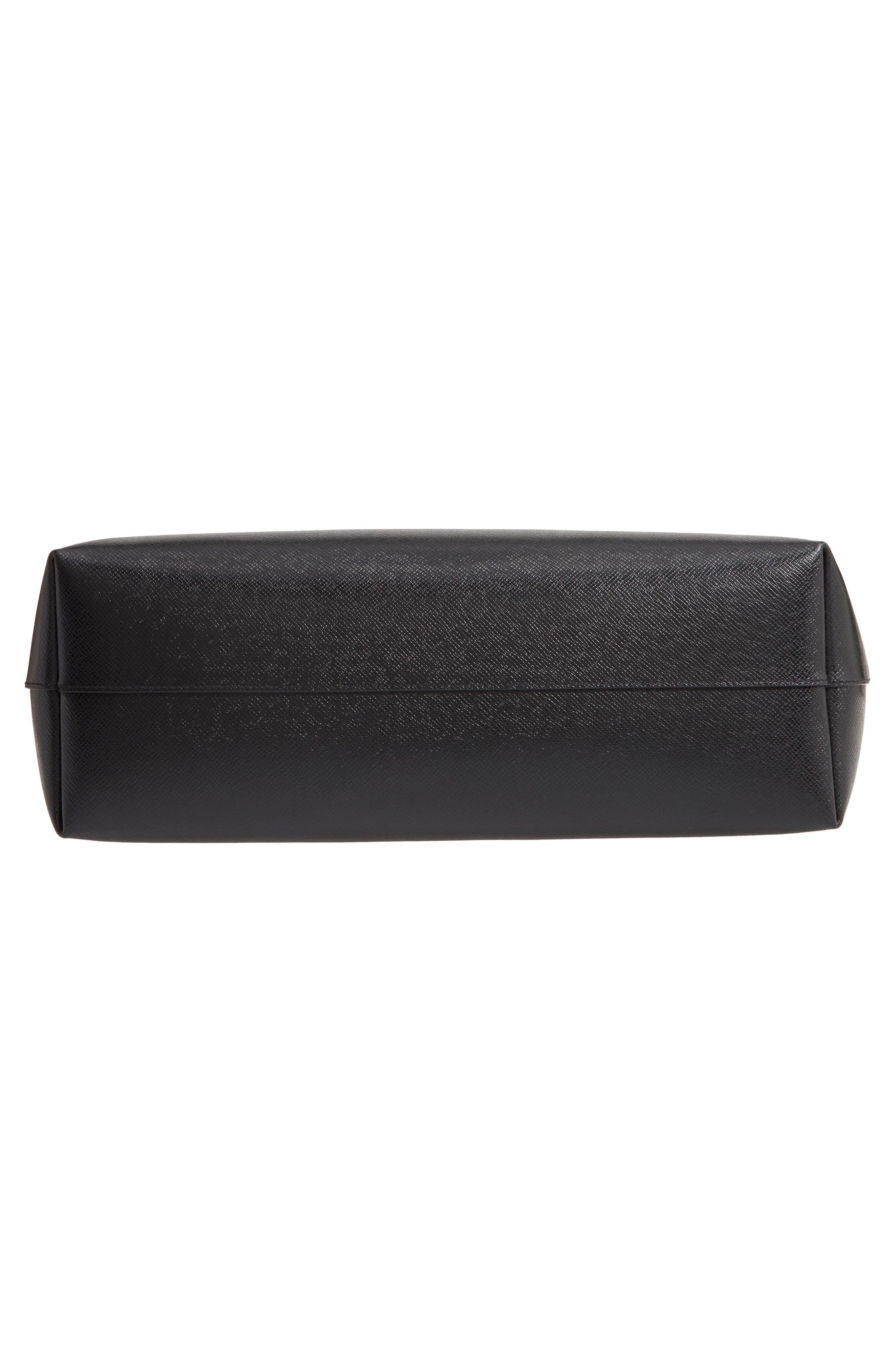 Saint Laurent Medium East/West Leather Shopping Tote, Alternate, color, 