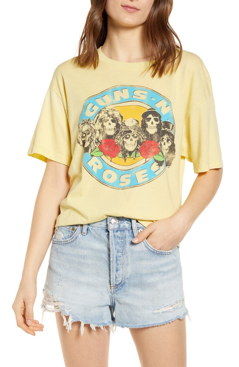 Daydreamer Guns N' Roses Welcome to the Jungle Graphic Tee, Main, color, 