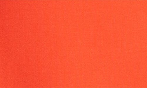 Oscar De La Renta Rose Cutout Stretch-wool Midi Dress In Vermilion