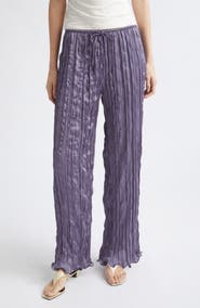 POSSE Esme Crinkled Wide Leg Pants