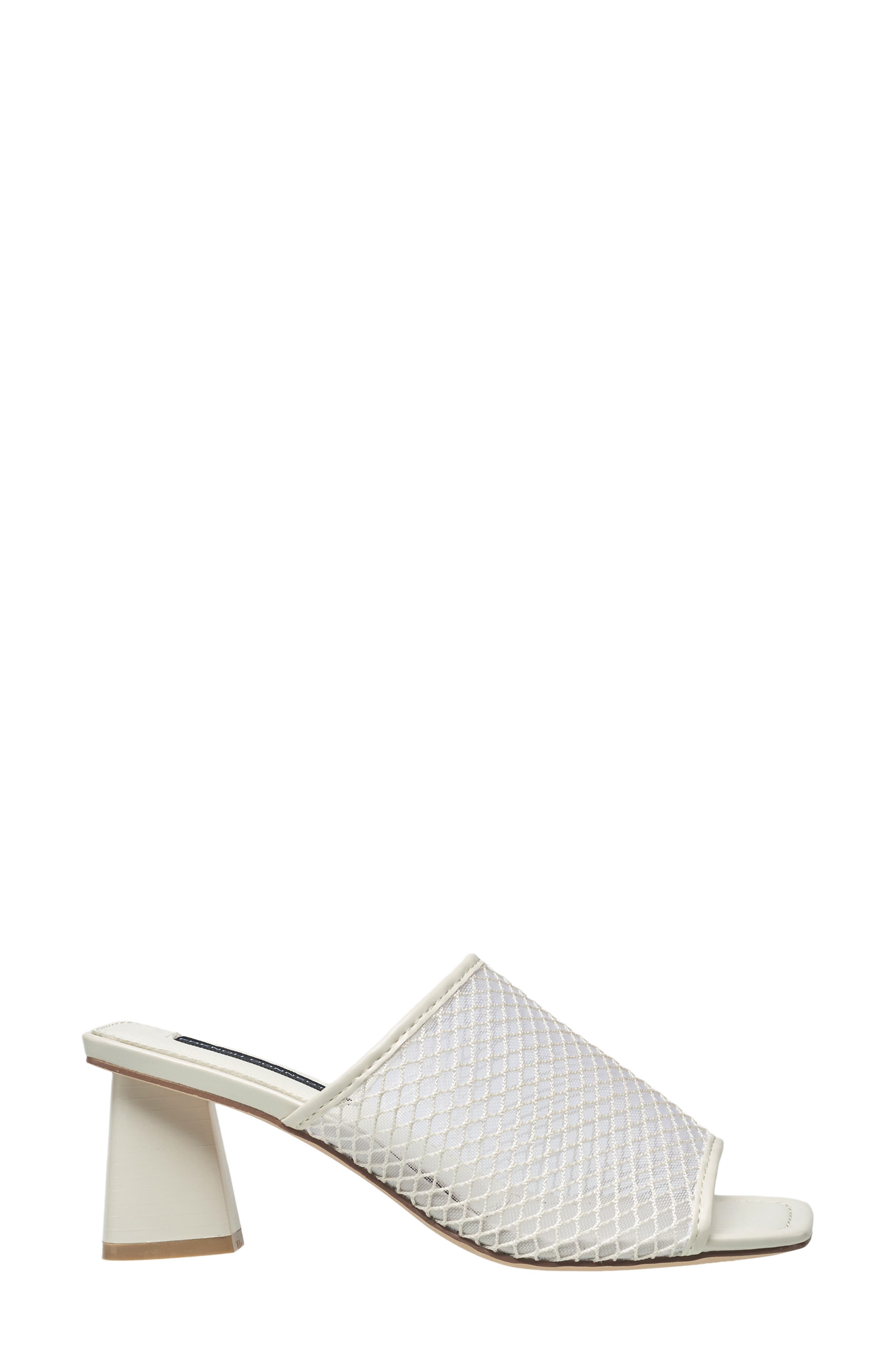 Sevra Mesh Slide Sandal, Alternate, color, WHITE