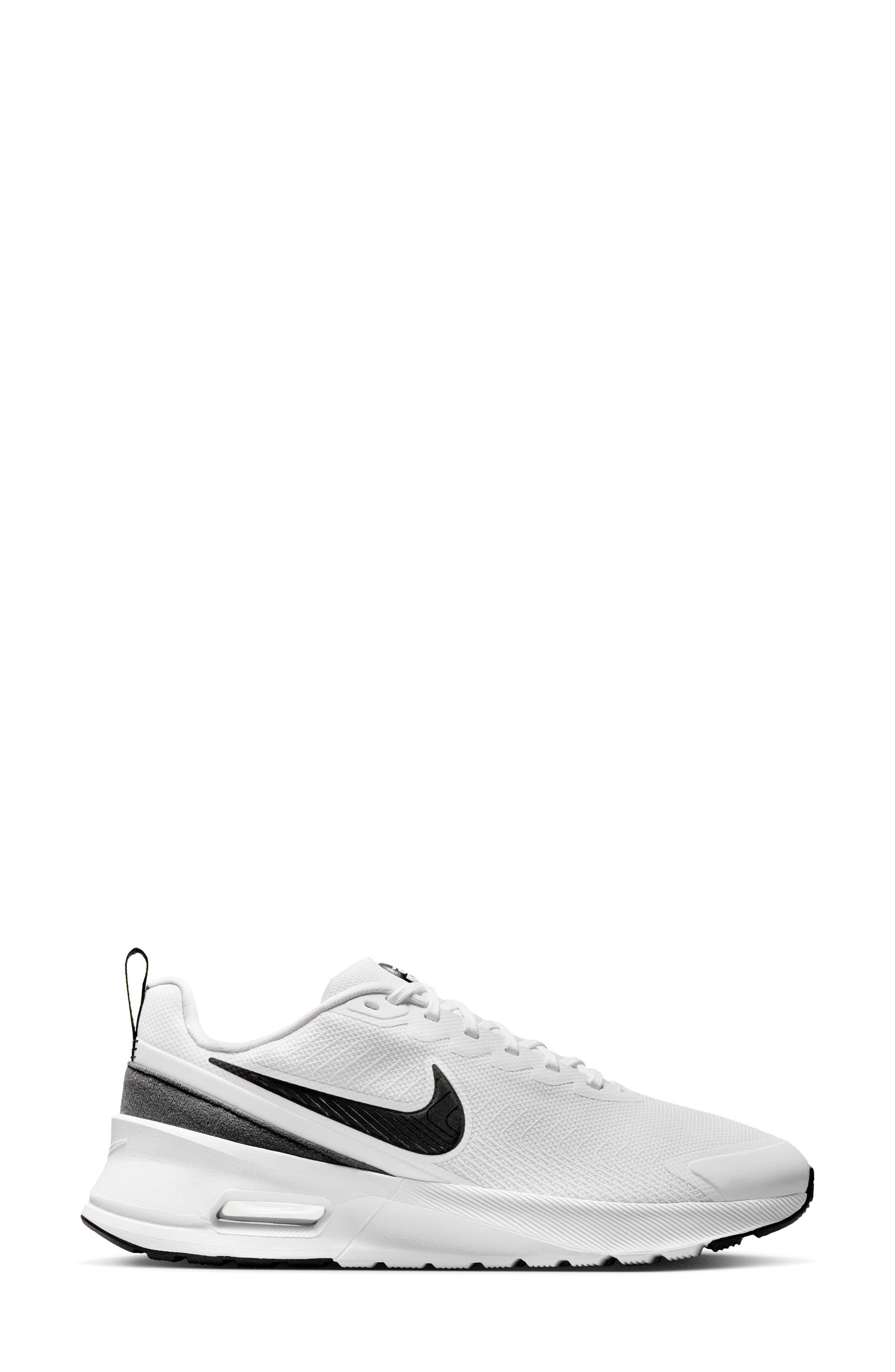 Nike Air Max Nuaxis Sneaker, Alternate, color, White/ Black