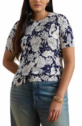 Lauren Ralph Lauren Short Sleeve Sweater