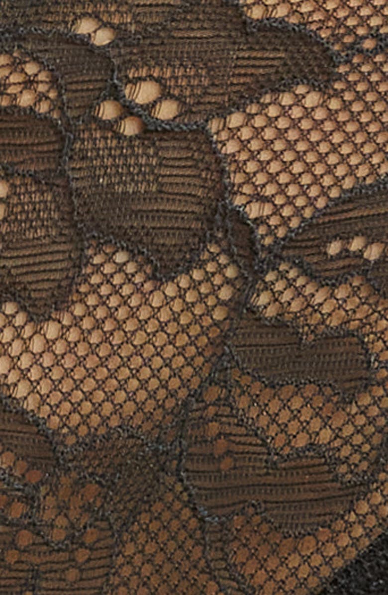 Skarlett Blue Paradise High Cut Lace Bikini, Alternate, color, 