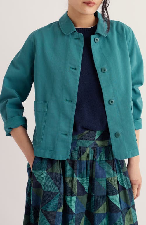 Seasalt Cornwall Coombe Lane Cotton Jacket In Estuary