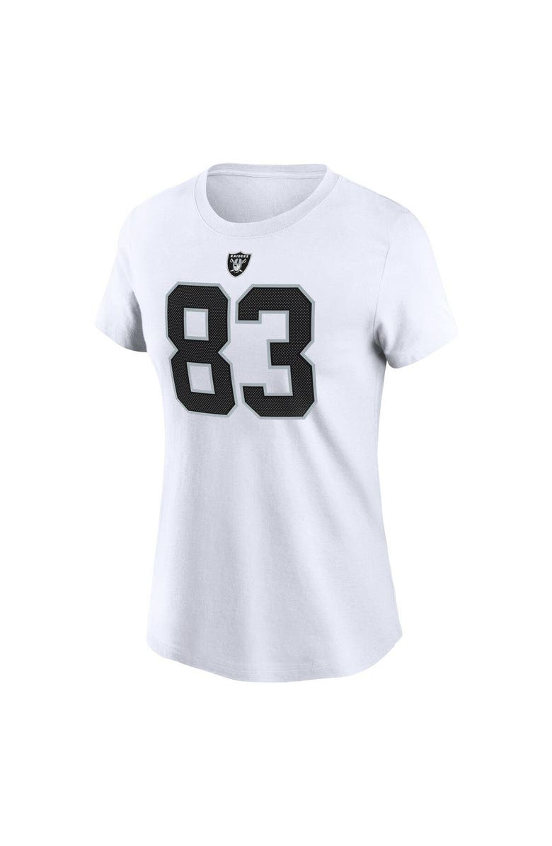 Nike Women's Nike Darren Waller White Las Vegas Raiders Player Name & Number T-Shirt, Alternate, color, 