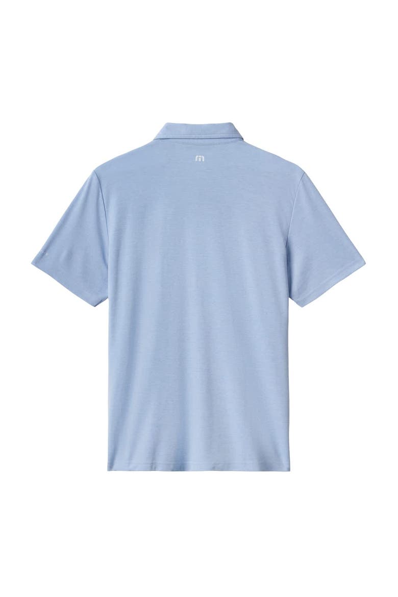 Men's TravisMathew Light Blue Philadelphia Phillies Playoff Pitch Tri-Blend Polo, Alternate, color, Light Blue