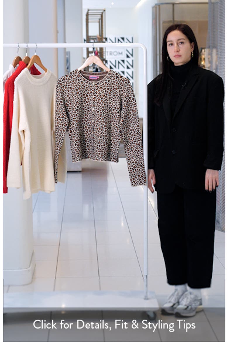 Leopard Print Cardigan video
