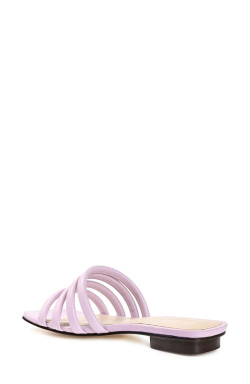 Journee Collection Cenci Strappy Slide Sandal In Lilac