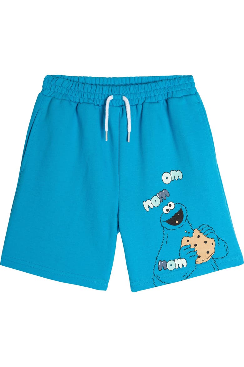 3-pack French Terry Shorts (baby), Alternate, color, Red Blue Grey Sesame