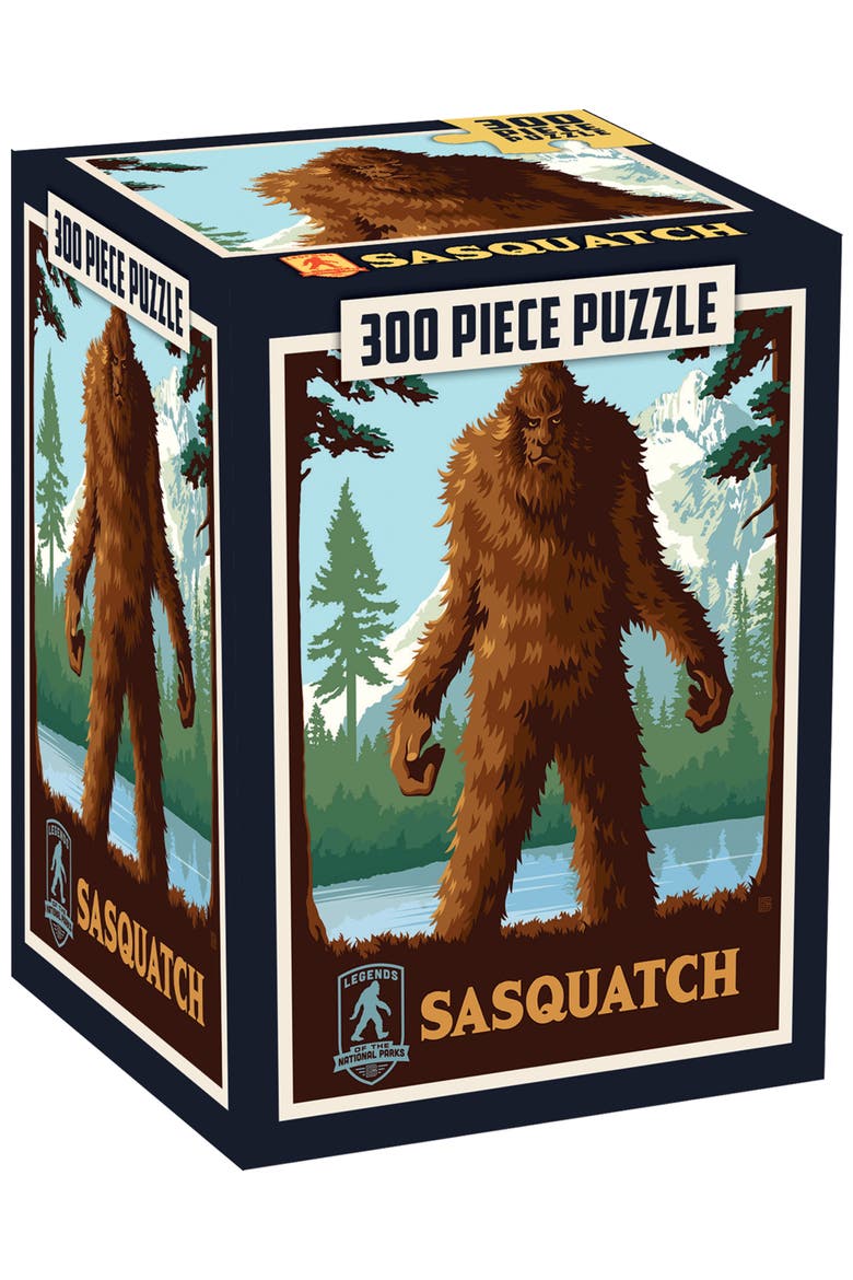 Sasquatch 300 Piece Jigsaw Puzzle, Main, color, Multicolor