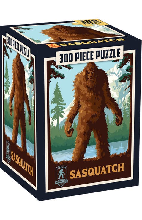 Sasquatch 300 Piece Jigsaw Puzzle