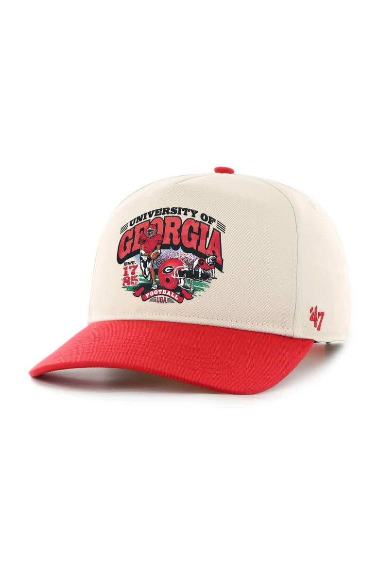 Men's '47  Natural Georgia Bulldogs Unstructured Hitch Hat, Main, color, Natural