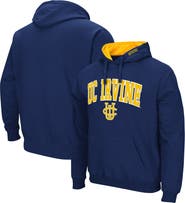 COLOSSEUM Men's Colosseum Navy UC Irvine Anteaters Arch and Logo Pullover Hoodie