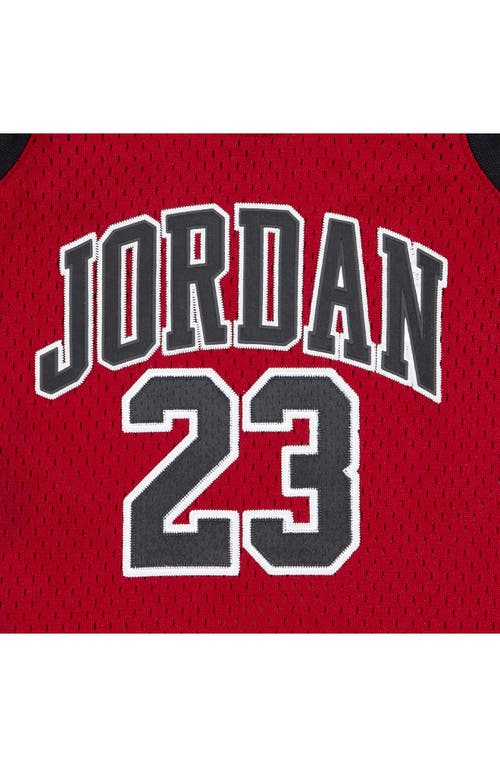 Jordan Jumpman 23 Jersey Romper In Red
