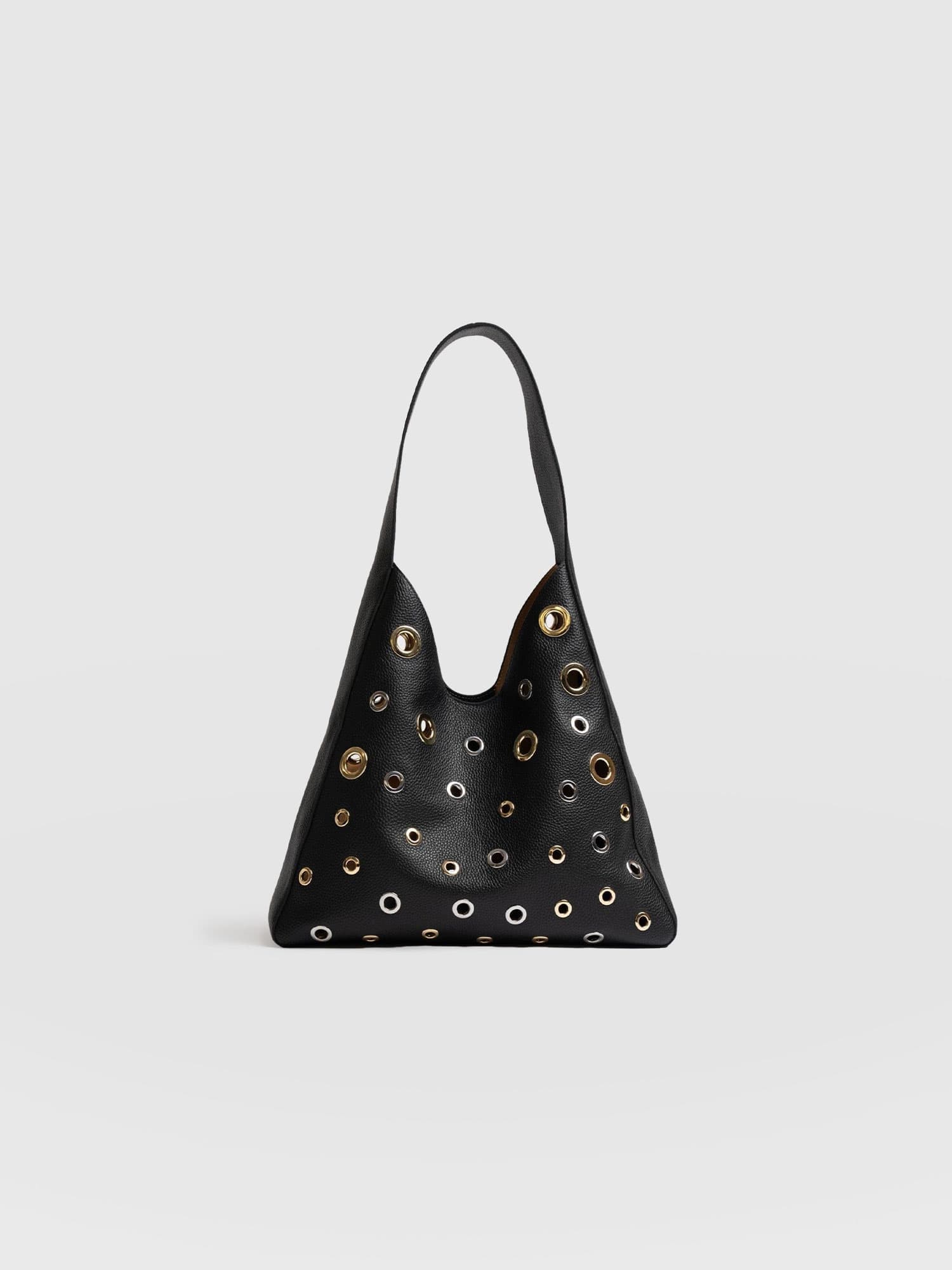 Allana Eyelet Bag, Alternate, color, Black