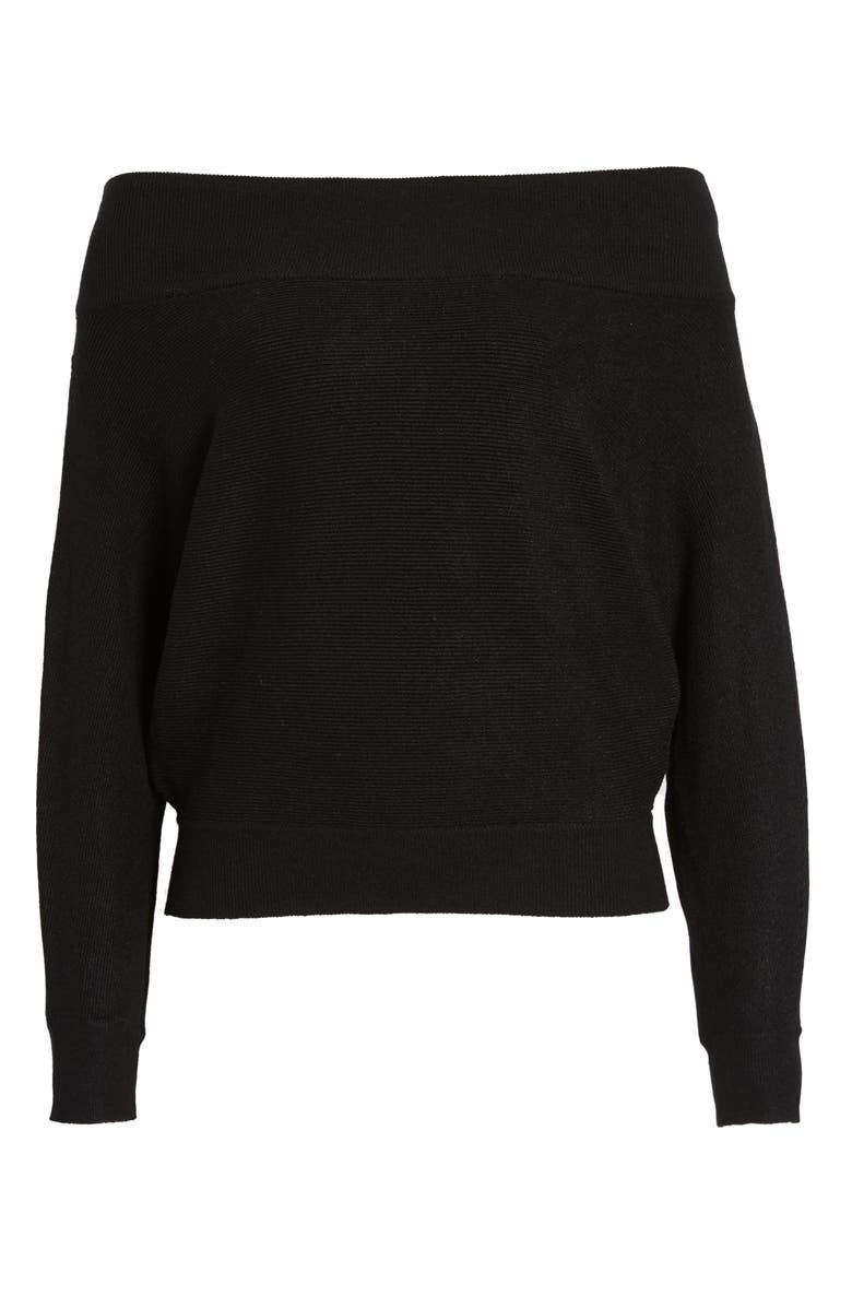 Dreamers by Debut Off the Shoulder Sweater, Alternate, color, 
