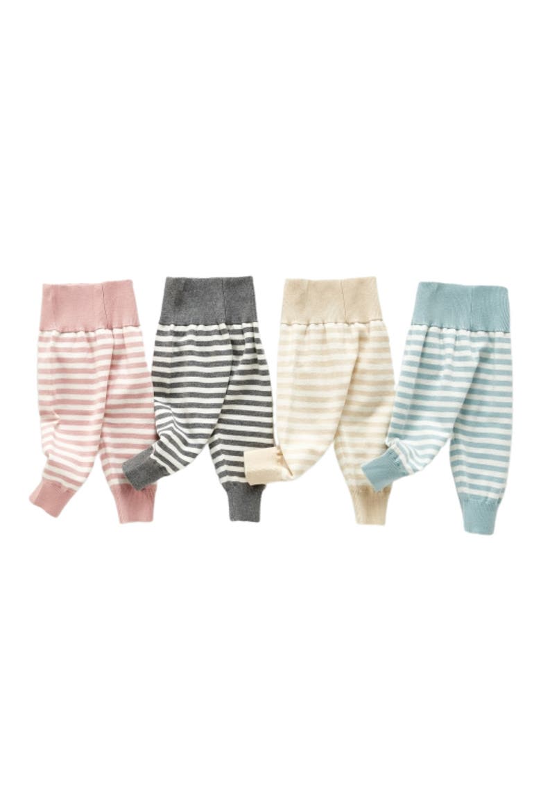 Jordan Stripe Cotton Pants, Alternate, color, GRAY